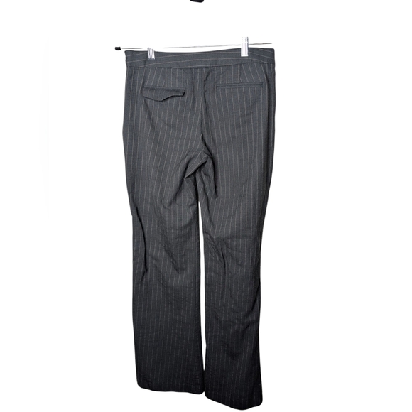 Theory pin stripe bootcut pants Y2K sz 6 - Picture 3 of 6